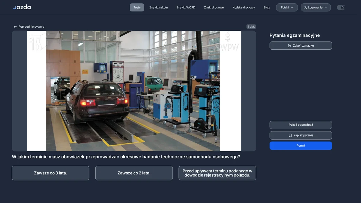 Badanie techniczne samochodu - w jakim terminie trzeba je zrobić