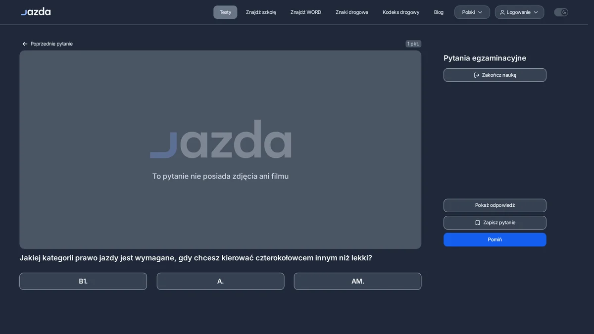 Prawo jazdy na czterokołowca - jaka kategoria jest wymagana