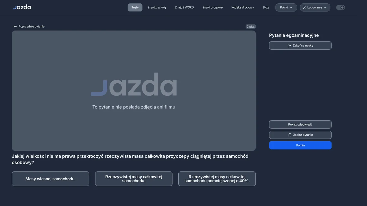 Dopuszczalna masa przyczepy za samochodem osobowym - jaki jest górny limit