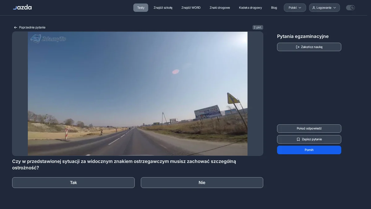 Znak ostrzegawczy roboty drogowe - dlaczego wymaga szczególnej ostrożności