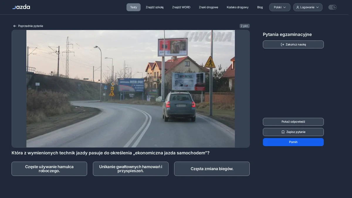 Ekonomiczna jazda samochodem - jaka technika jazdy się do niej zalicza