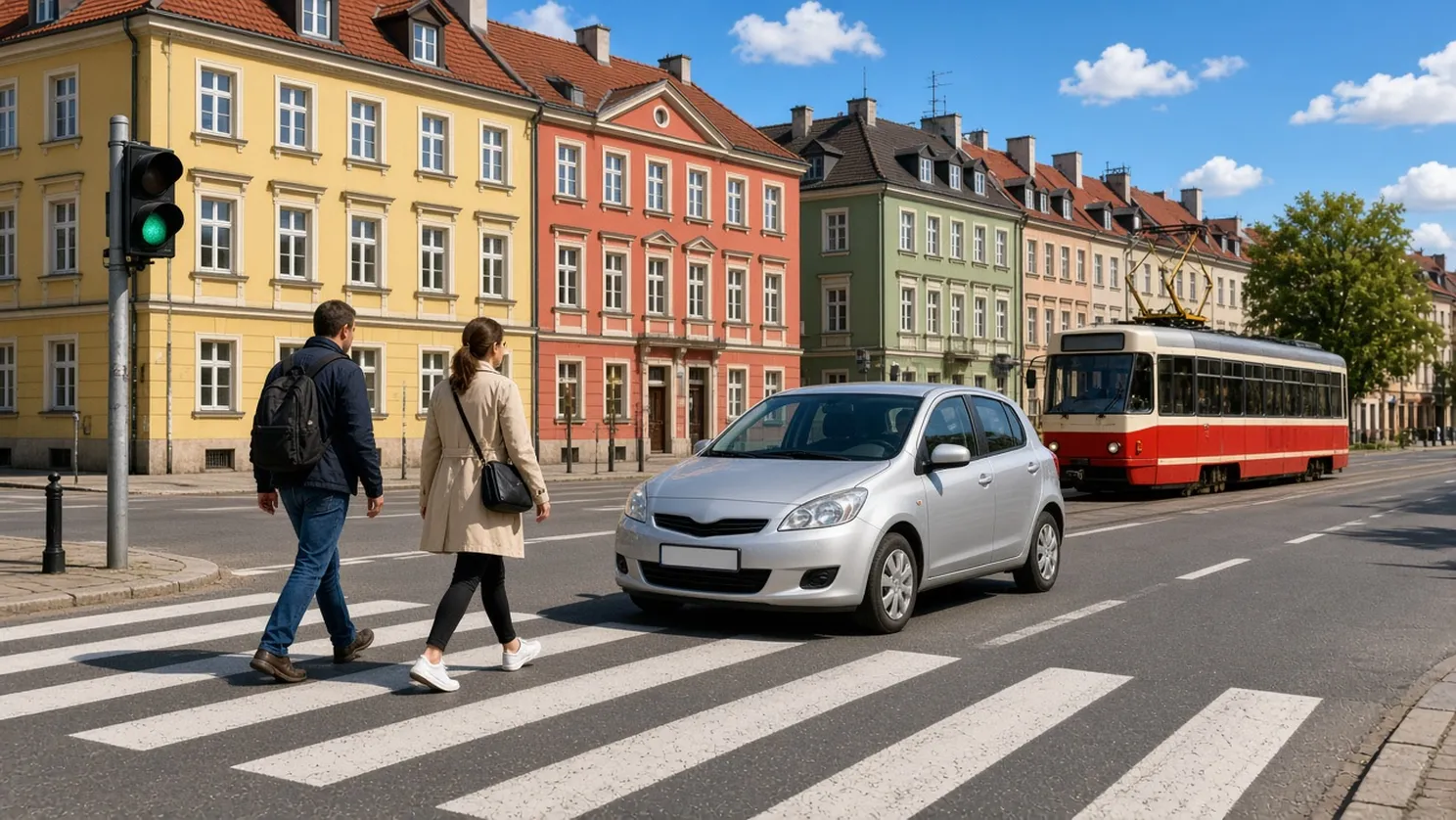Egzamin w ruchu drogowym kat. B: zadania i ocena egzaminatora