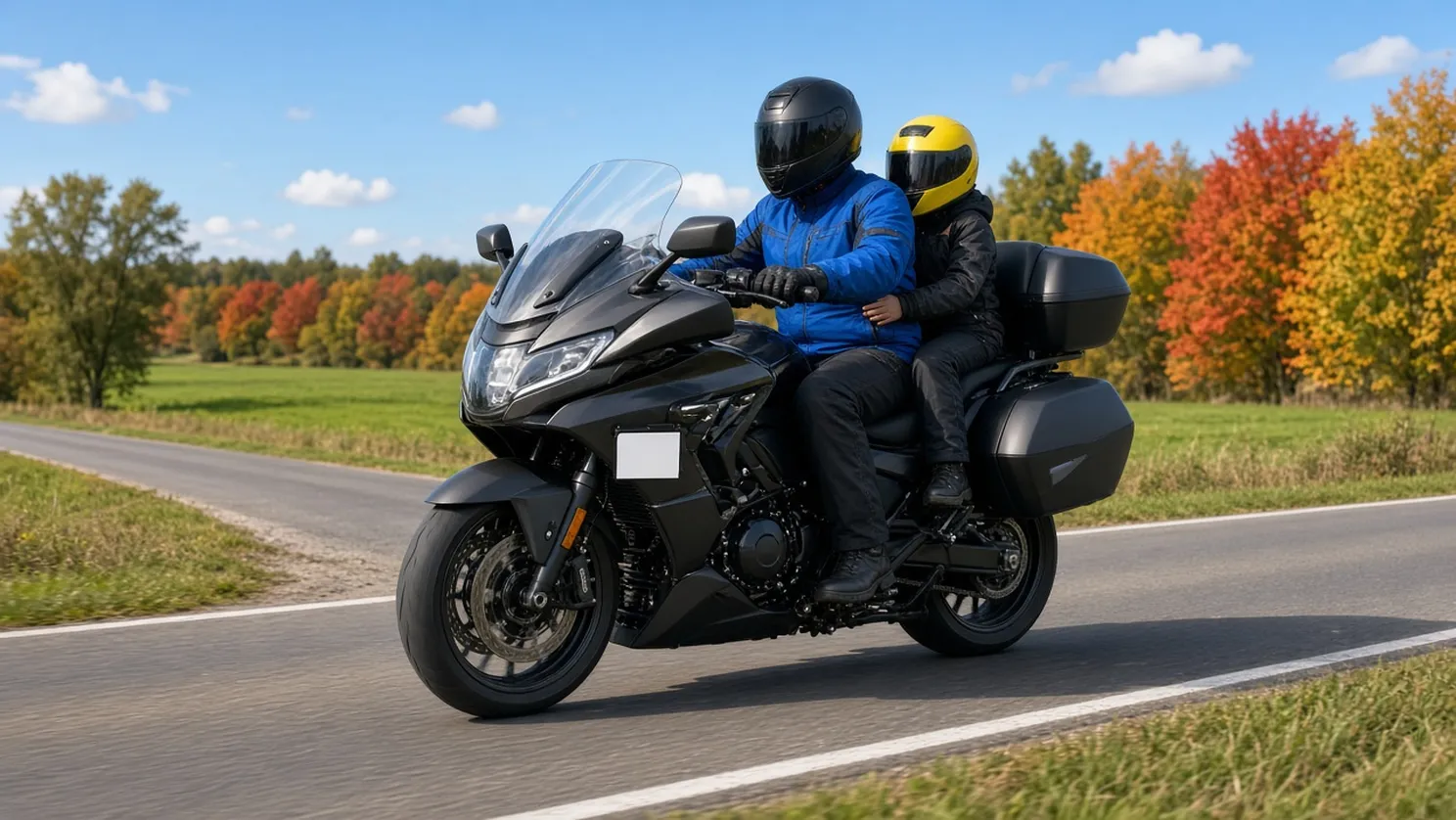 Dziecko na moto: bez min. wieku, kask i 40 km/h do 7 lat