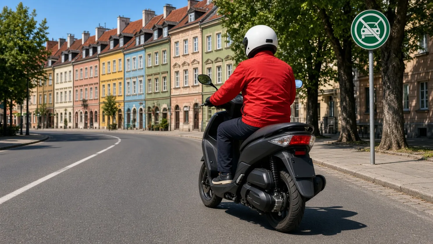 SCT Warszawa a moto: wjazd bez norm Euro i bez nalepki