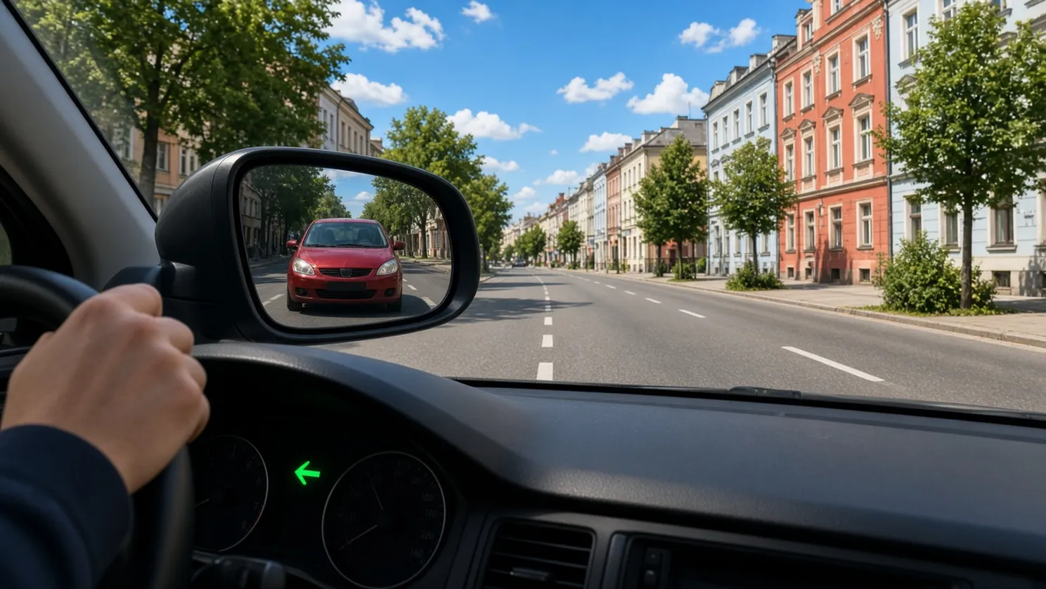 Zmiana pasa ruchu na egzaminie praktycznym kat. B: ocena egzaminatora