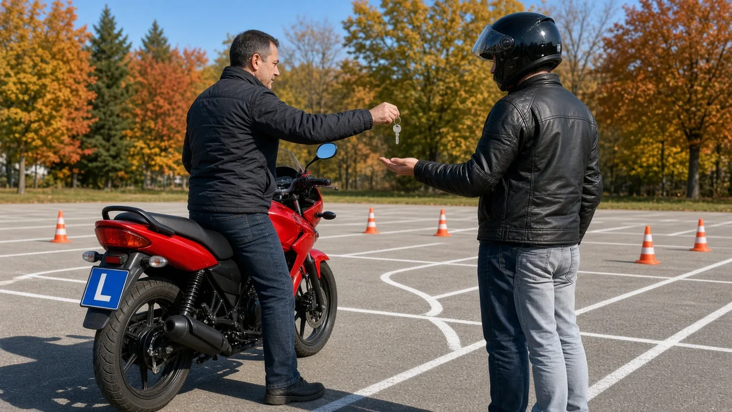 Egzamin na motocykl na własnym motocyklu? Tylko pojazd WORD albo OSK