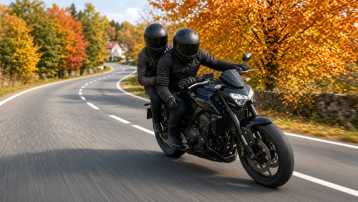 Ile osób na motocyklu? Kierowca, jeden pasażer i wpis w dowodzie
