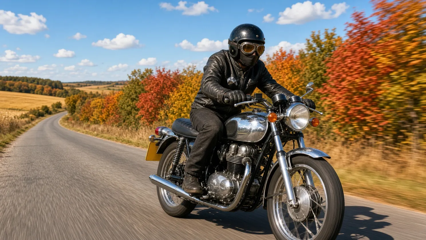 Motocykl zabytkowy: żółte tablice i brak okresowych przeglądów