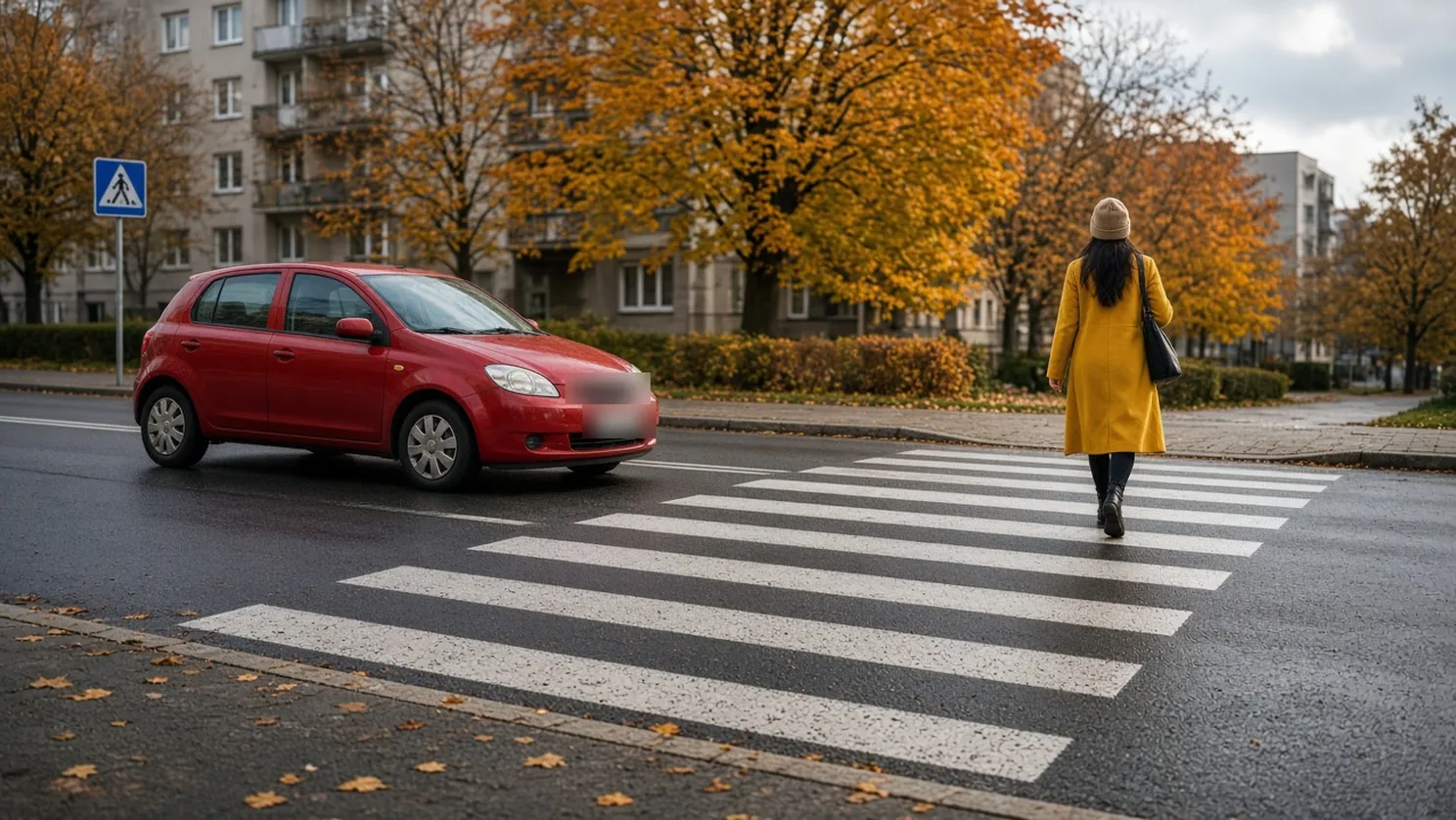 19-latka potrąciła pieszą na pasach. Zatrzymane prawo jazdy i sąd