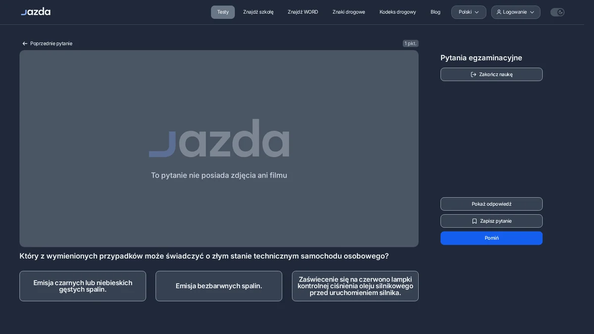 Czarne lub niebieskie spaliny - co mówią o stanie technicznym samochodu