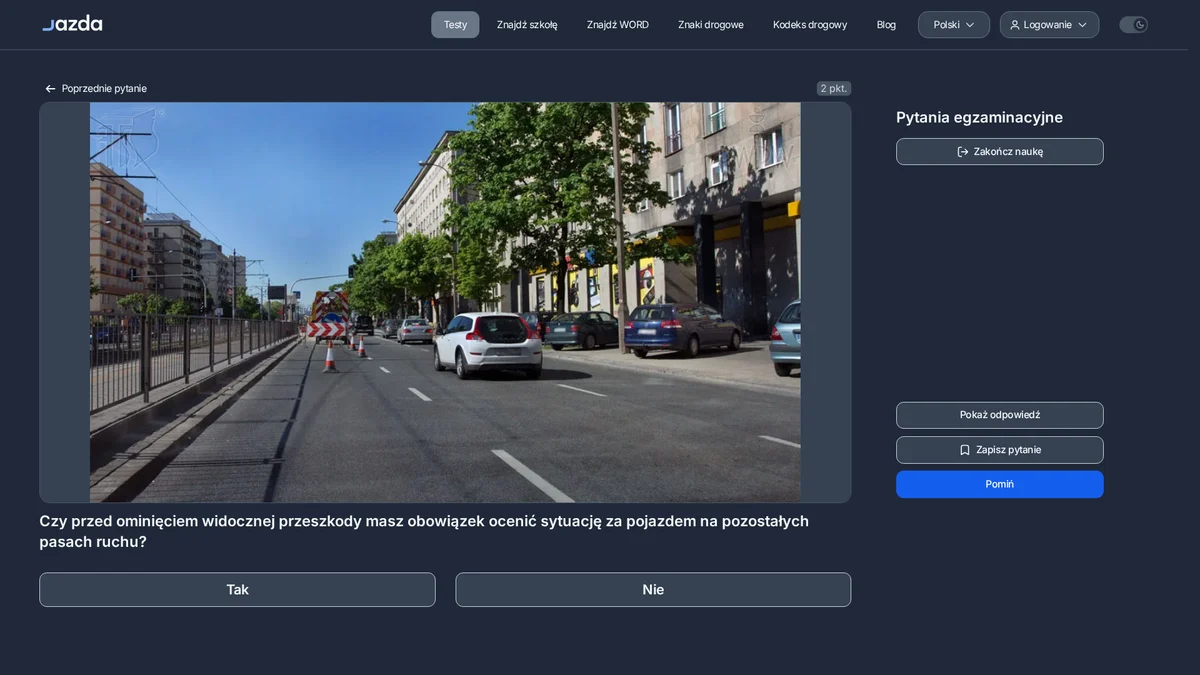 Martwe pole i lusterka - dlaczego przed manewrem oceniasz sytuację z tyłu
