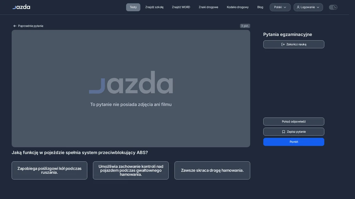 System ABS w samochodzie - jaką funkcję pełni podczas hamowania