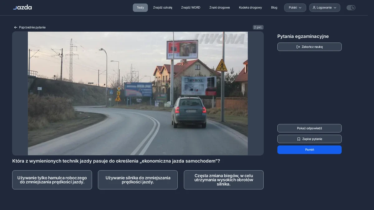 Ekonomiczna jazda samochodem - na czym polega hamowanie silnikiem