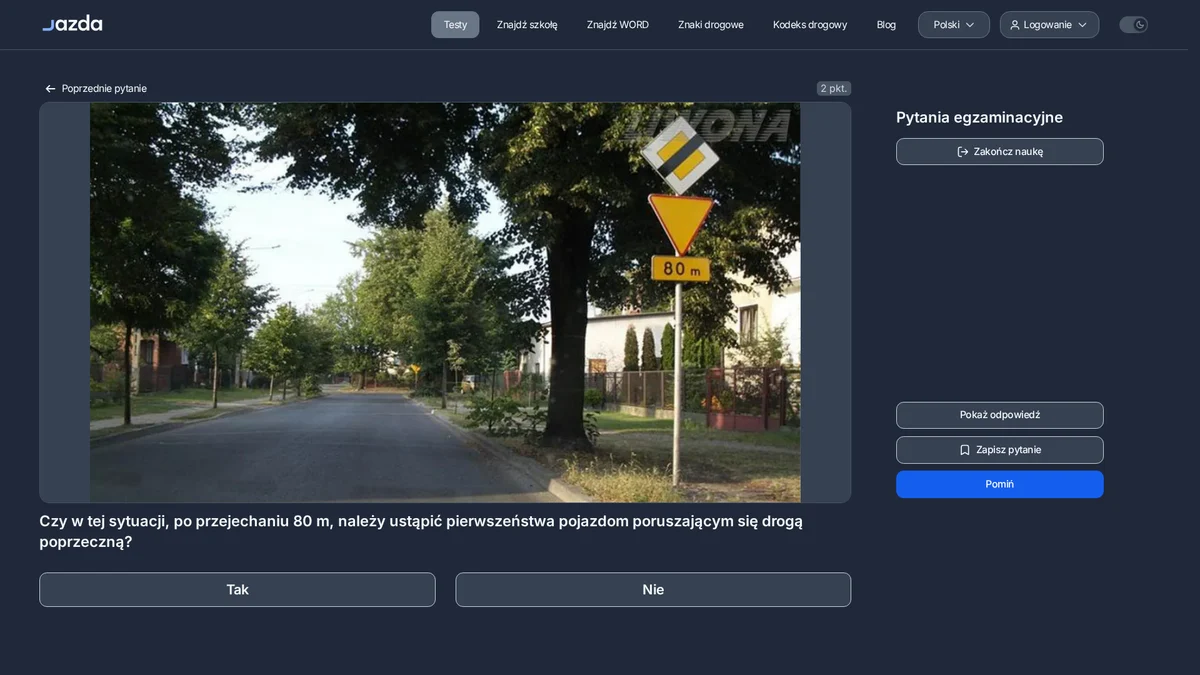 Koniec drogi z pierwszeństwem - kiedy musisz ustąpić pierwszeństwa
