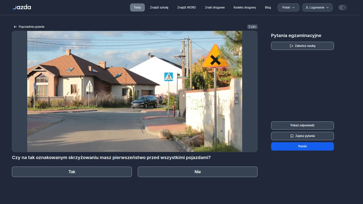 Brak pierwszeństwa na skrzyżowaniu równorzędnym - dlaczego to nie znaczy "jedziesz pierwszy"