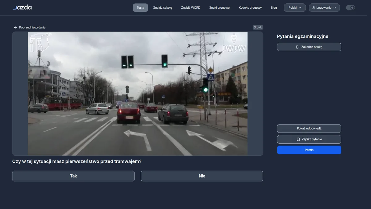 Pierwszeństwo przed tramwajem zielone dla pieszych - co musisz wiedzieć