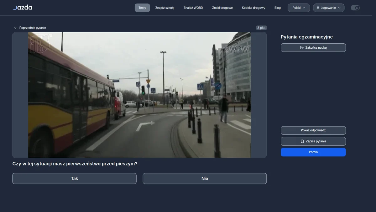 Brak pierwszeństwa przed pieszym na przejściu - dlaczego zawsze ustępujesz