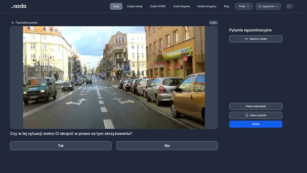Czerwone światło a skręt w prawo na skrzyżowaniu - co mówią przepisy