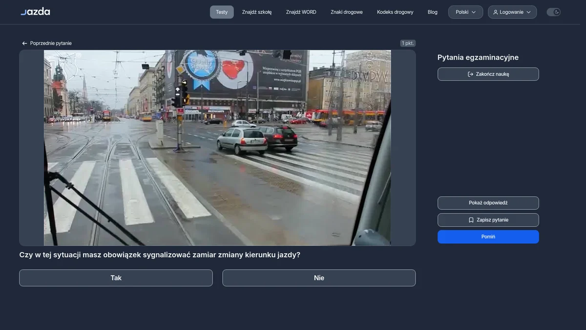 Obowiązek sygnalizowania zmiany kierunku jazdy - kiedy i jak to robić