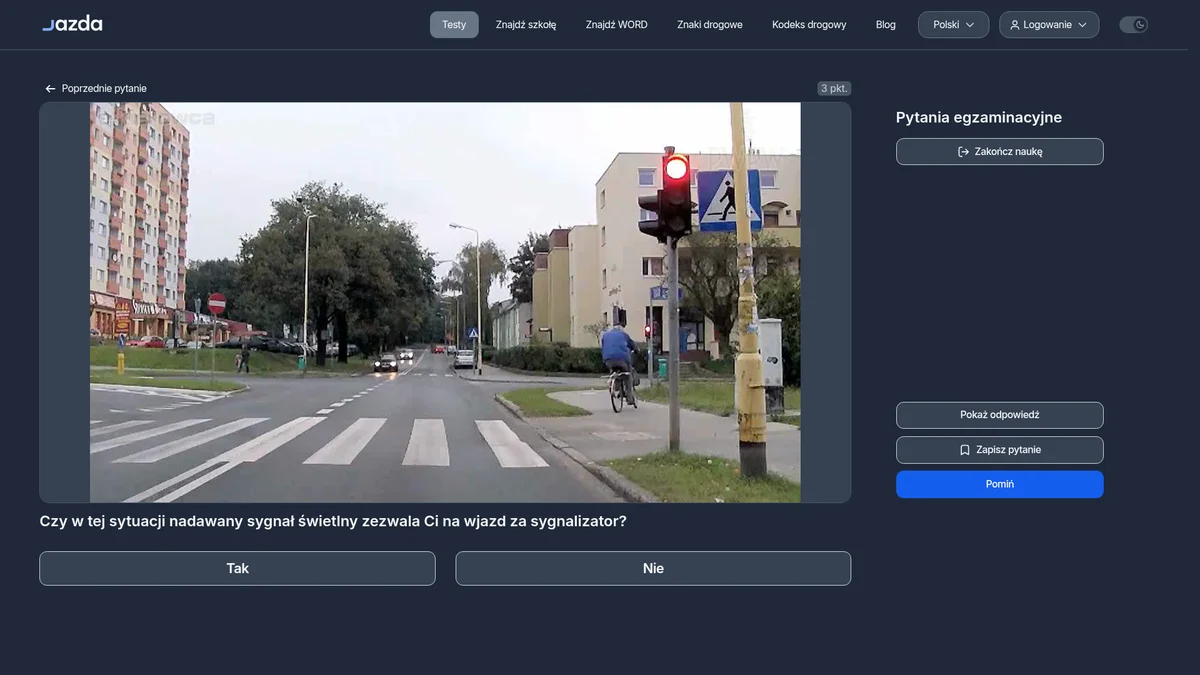 Żółte i czerwone światło jednocześnie - czy możesz wjechać za sygnalizator?