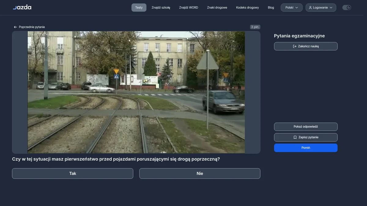 Znak A-7 ustąp pierwszeństwa - co oznacza na skrzyżowaniu