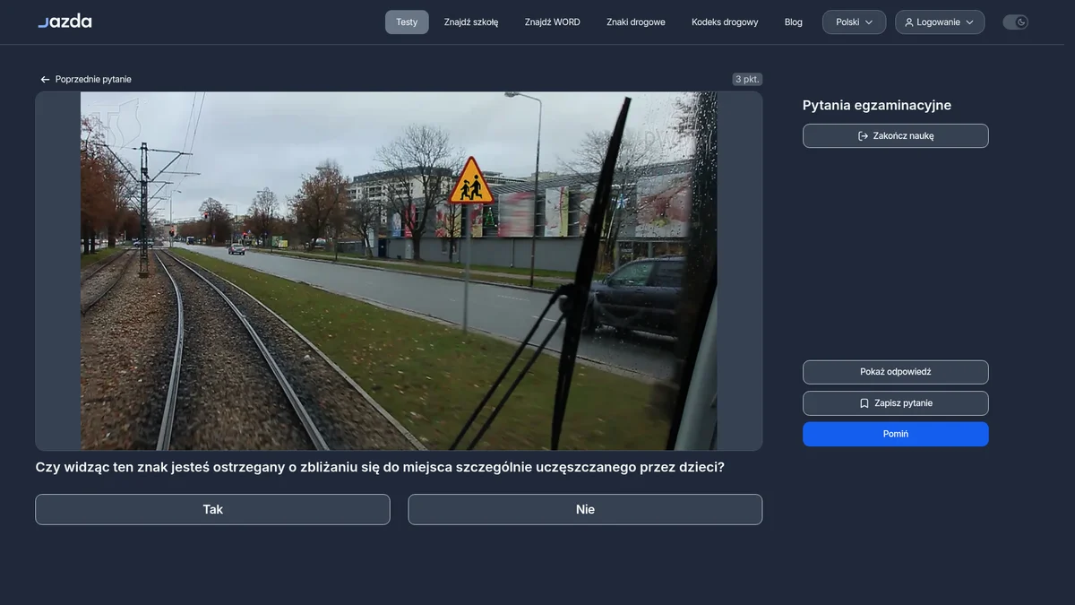 Znak A-17 Uwaga dzieci - co oznacza i jak reagować za kierownicą