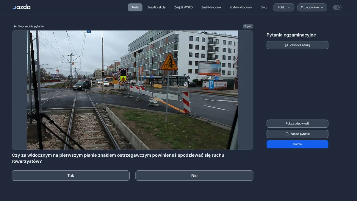 Znak A-24 Rowerzyści - kiedy spodziewać się rowerzystów na drodze
