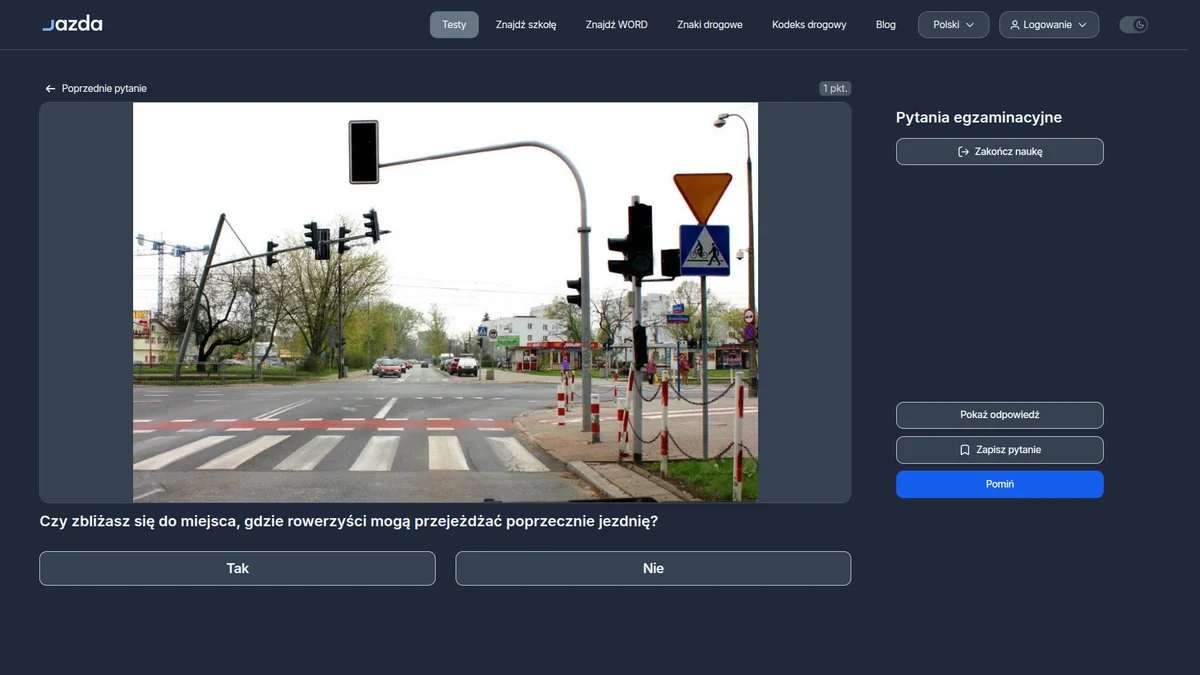Przejazd dla rowerów - jak rozpoznać oznakowanie?
