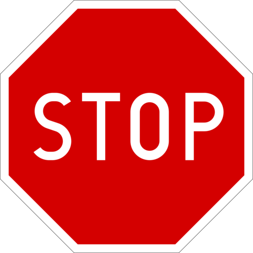 Znak drogowy Stop