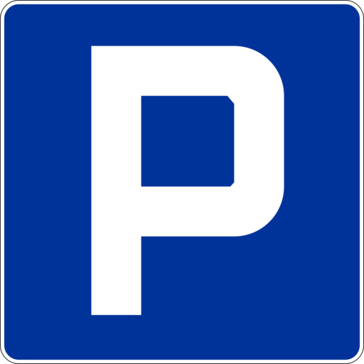 Znak drogowy Parking