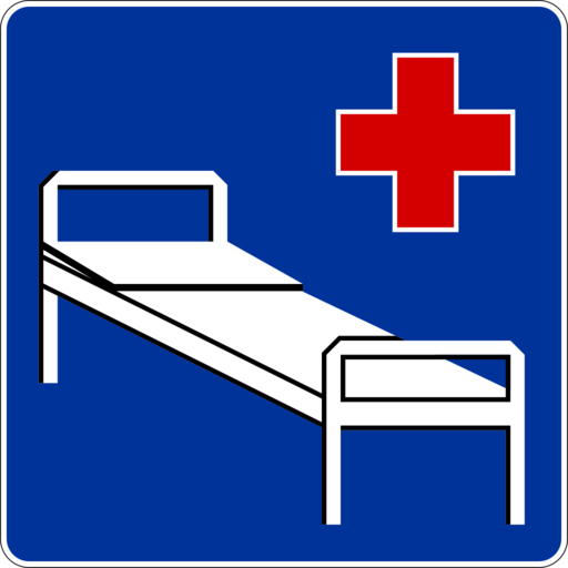 Znak drogowy Szpital