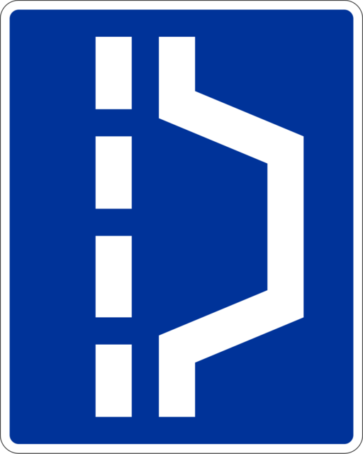 Znak drogowy Zatoka